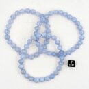 Chalcedon blau Armband Kugel ca. 0,8 / 21cm VE10St.