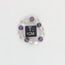 Amethyst-Rosenq.-Bergk.-Mix Fingerring elastisch ca. 0,4...