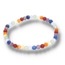 Chakra Farben Armband Kugel ca. 0,4 / 18cm - Modell 2 VE25St.