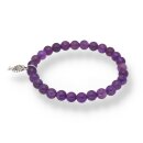 Amethystquarz Armband Kugel ca. 0,6 / 19cm