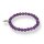 Amethystquarz Armband Kugel ca. 0,6 / 19cm