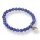 Lapislazuli Armband Kugel mit Lebensbaum ca. 0,6 / 19cm A-Qualität