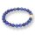 Lapislazuli Armband Kugel mit Buddhakopf ca. 0,8 / 19cm A-Qualität